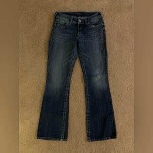 Silver Jeans, Suki Bootcut, W28/L32, Medium blue wash